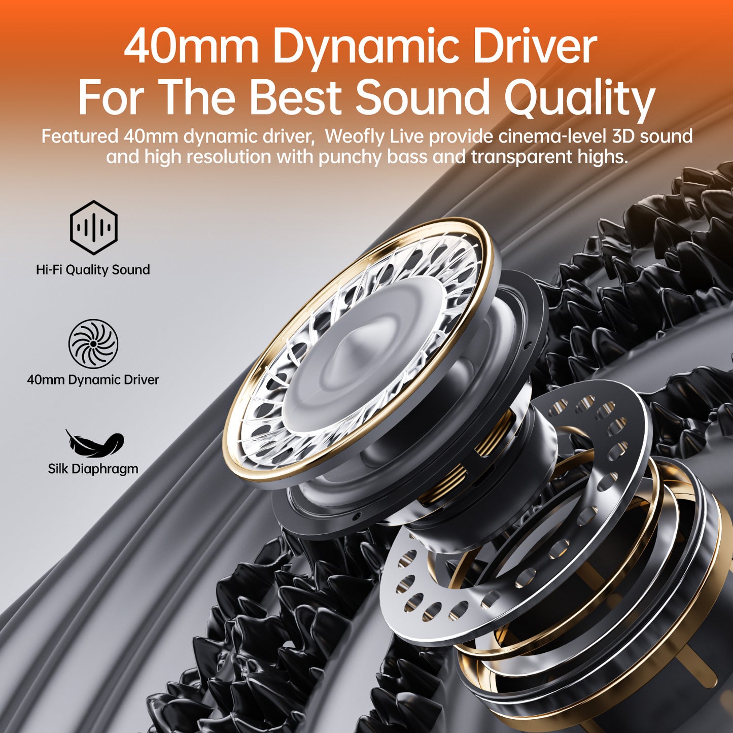 Weofly Live ANC Headphones